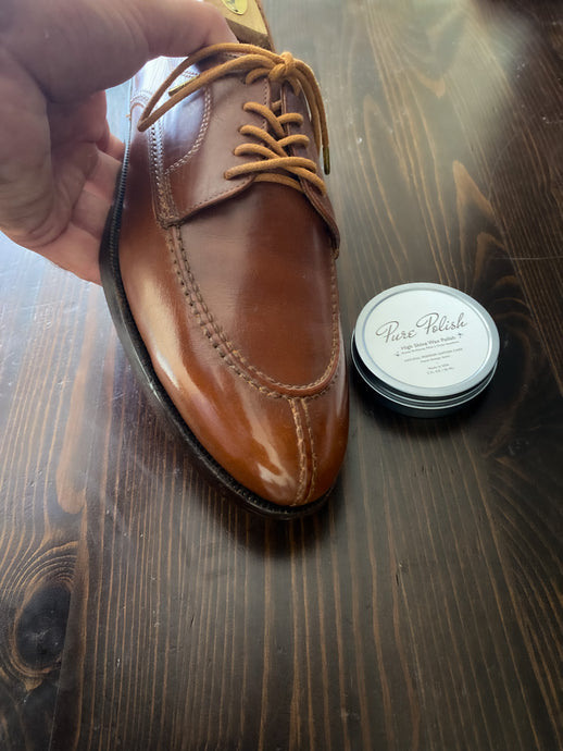 Proper Leather Brushing Technique – Pure Polish Products
