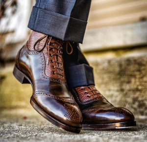 R.M. Williams Boots in Burnished Cognac