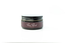 Load image into Gallery viewer, Plum purple-wine colored water resistant leather cream by Pure Polish from the front